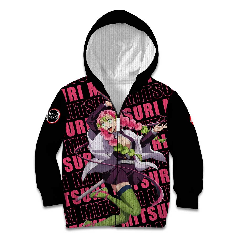 Mitsuri Kanroji - Demon Slayer Kid Hoodie Anime Style