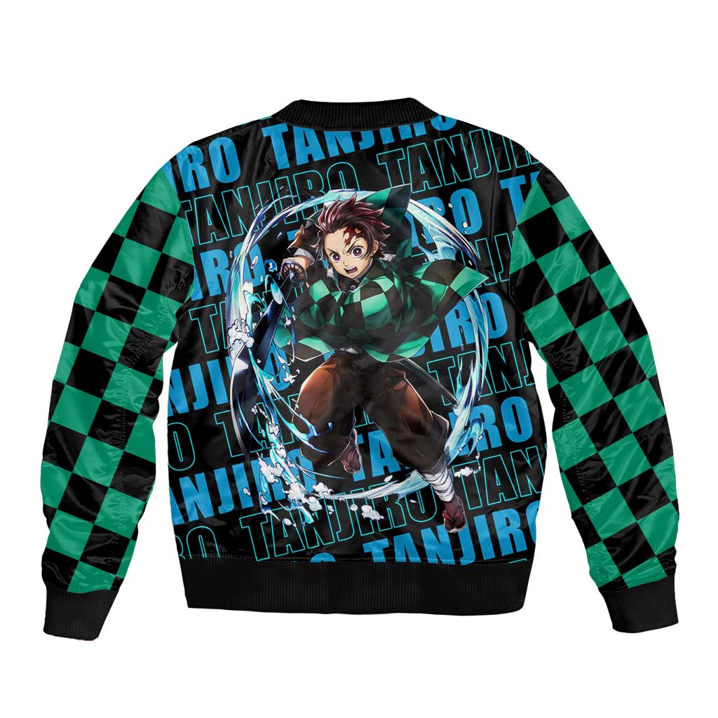 Tanjiro Kamado - Demon Slayer Bomber Jacket Anime Style