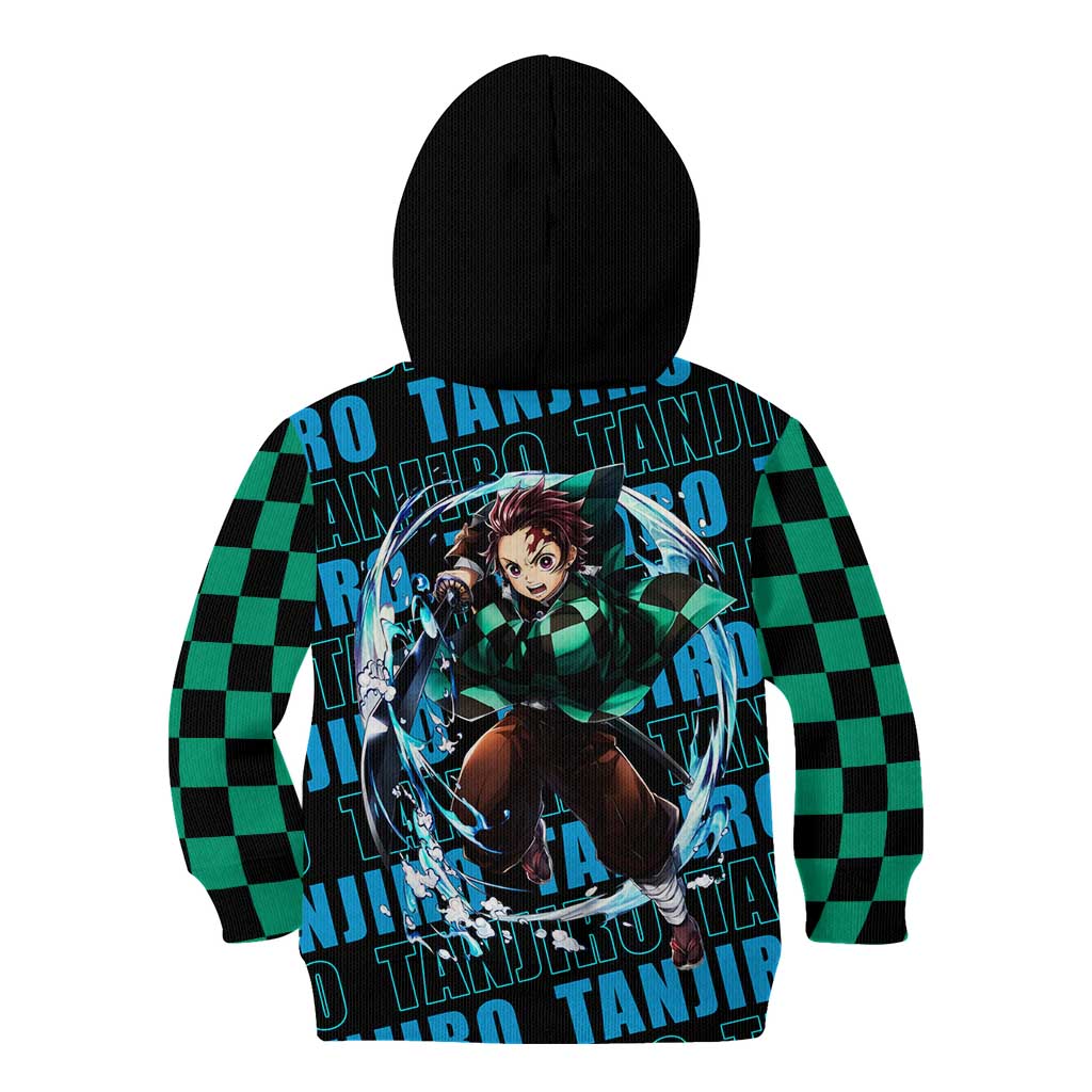 Tanjiro Kamado - Demon Slayer Kid Hoodie Anime Style