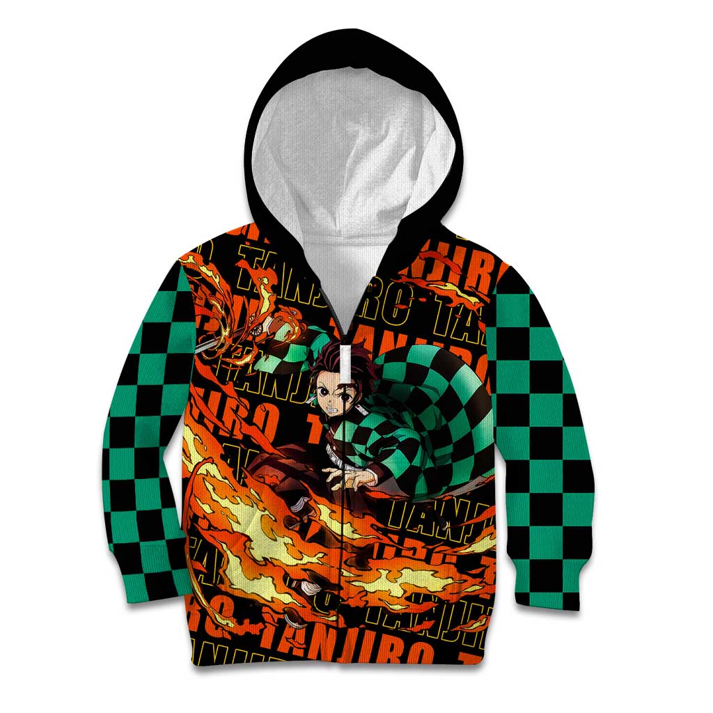 Tanjiro Kamado - Demon Slayer Kid Hoodie Anime Style