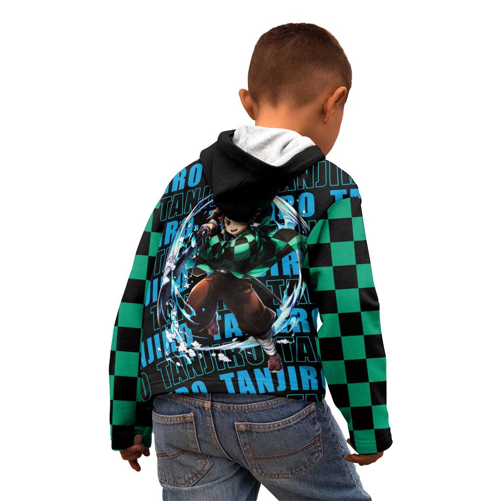 Tanjiro Kamado - Demon Slayer Kid Hoodie Anime Style