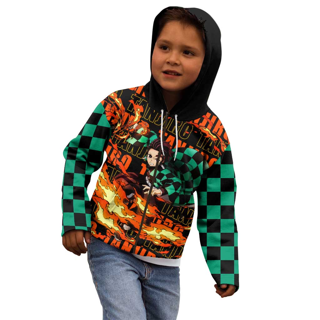 Tanjiro Kamado - Demon Slayer Kid Hoodie Anime Style