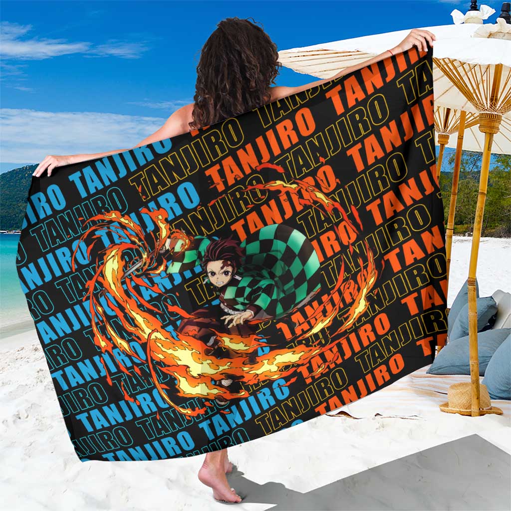 Tanjiro Kamado - Demon Slayer Sarong Anime Style