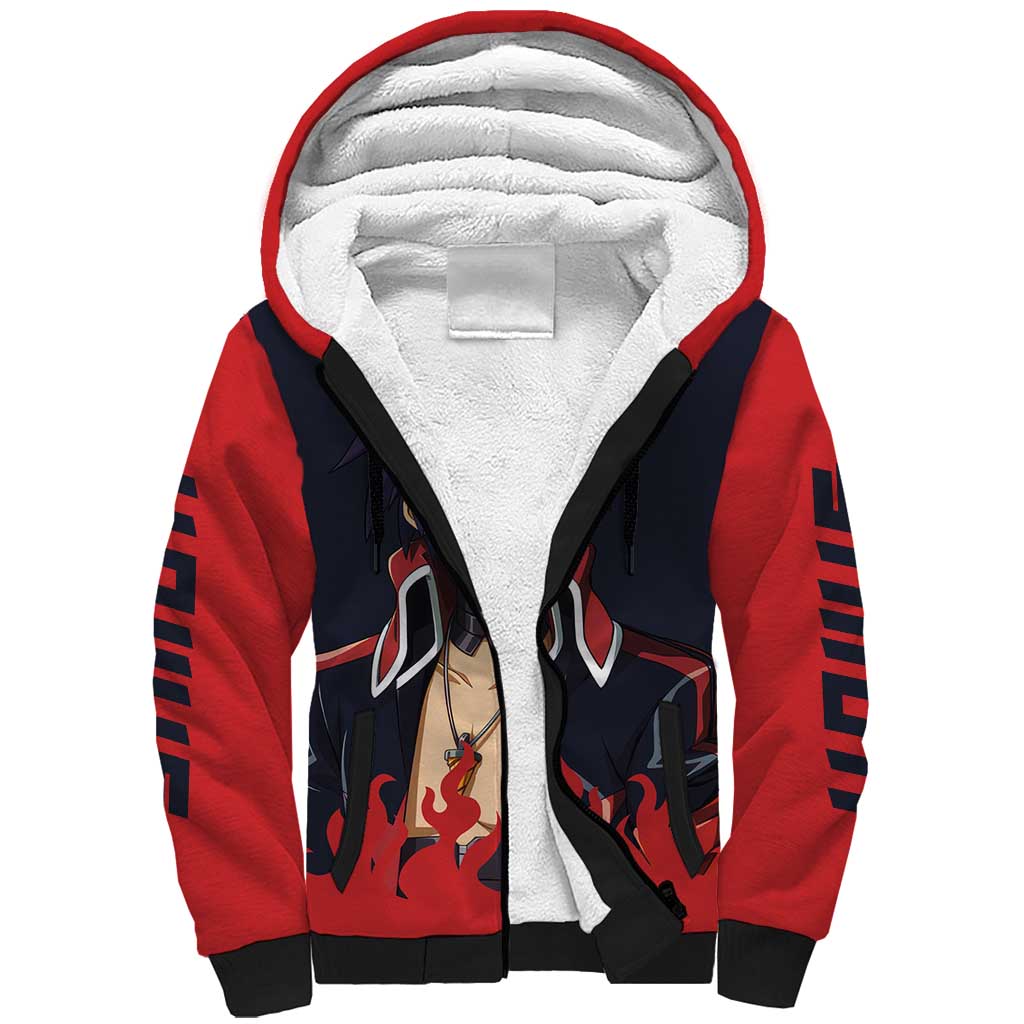 Simon - Tengen Toppa Guren Lagann Sherpa Hoodie Anime Style