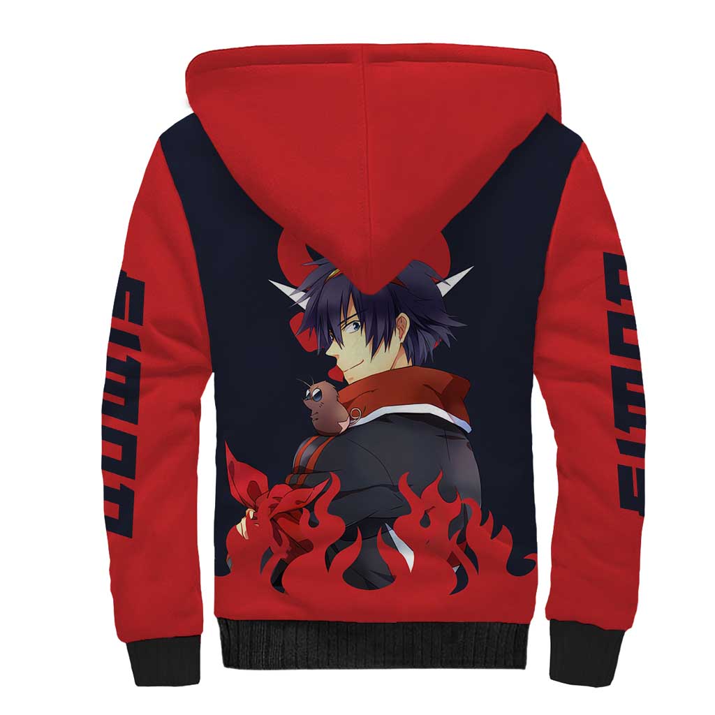 Simon - Tengen Toppa Guren Lagann Sherpa Hoodie Anime Style