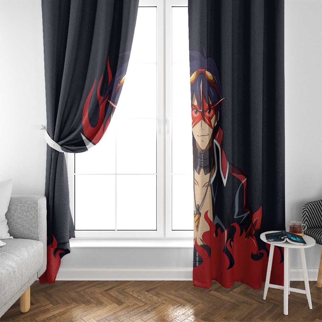 Simon - Tengen Toppa Guren Lagann Window Curtain Anime Style