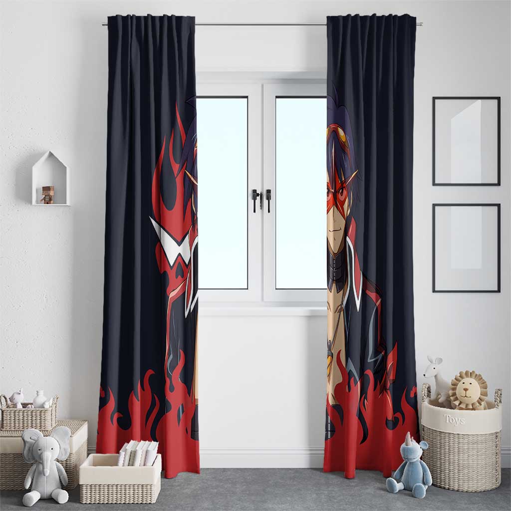 Simon - Tengen Toppa Guren Lagann Window Curtain Anime Style