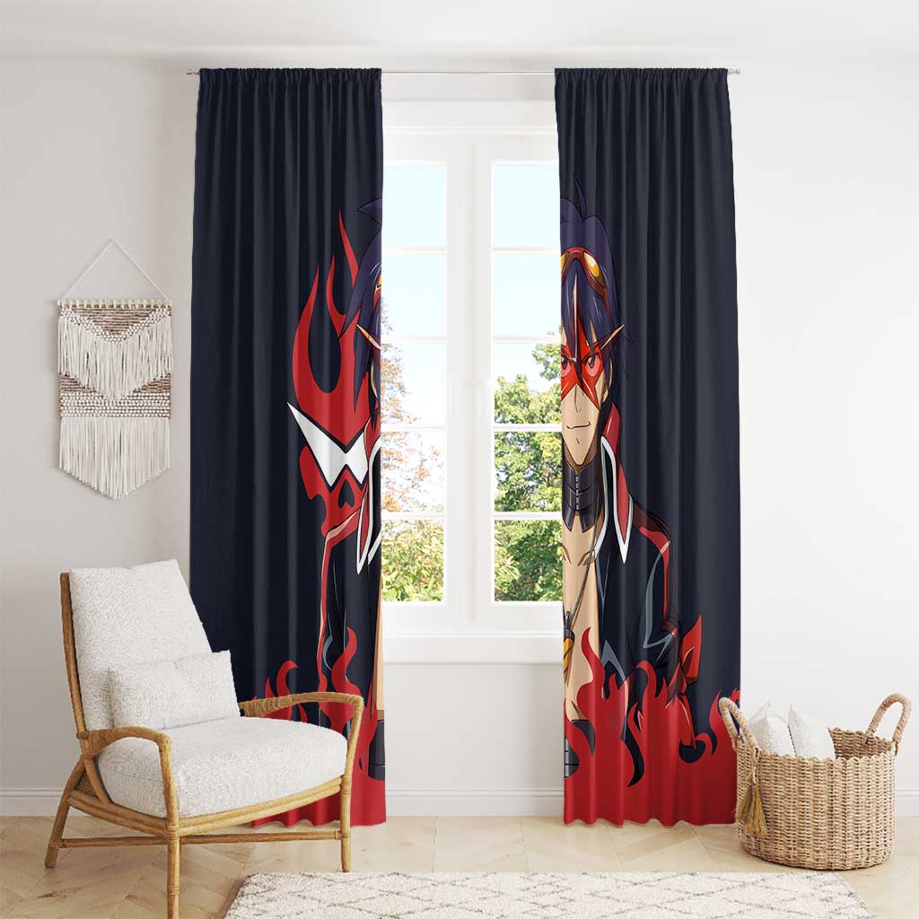 Simon - Tengen Toppa Guren Lagann Window Curtain Anime Style