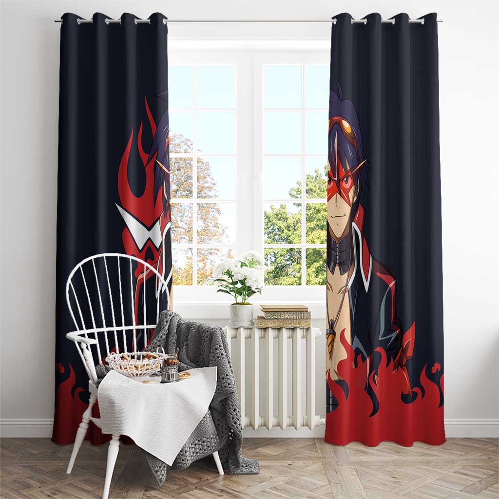 Simon - Tengen Toppa Guren Lagann Window Curtain Anime Style