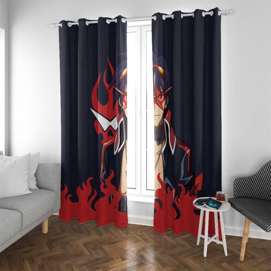 Simon - Tengen Toppa Guren Lagann Window Curtain Anime Style