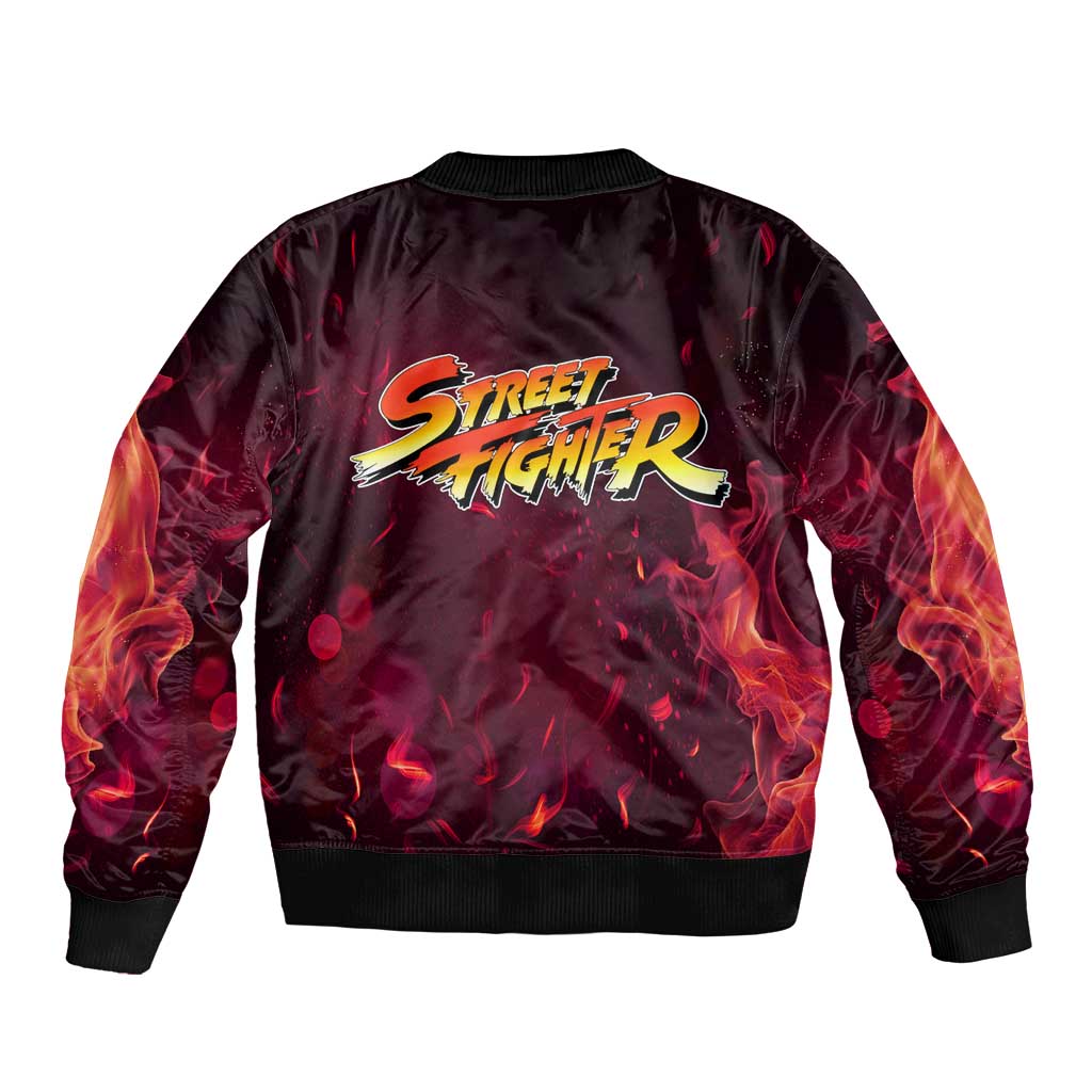 Ken - Street Fighter Bomber Jacket Anime Style