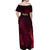 Ken - Street Fighter Off Shoulder Maxi Dress Anime Style