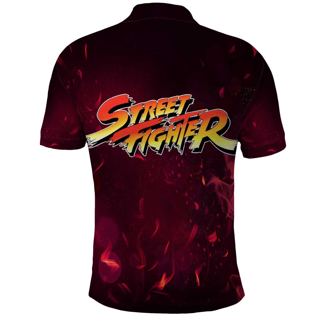 Ken - Street Fighter Polo Shirt Anime Style