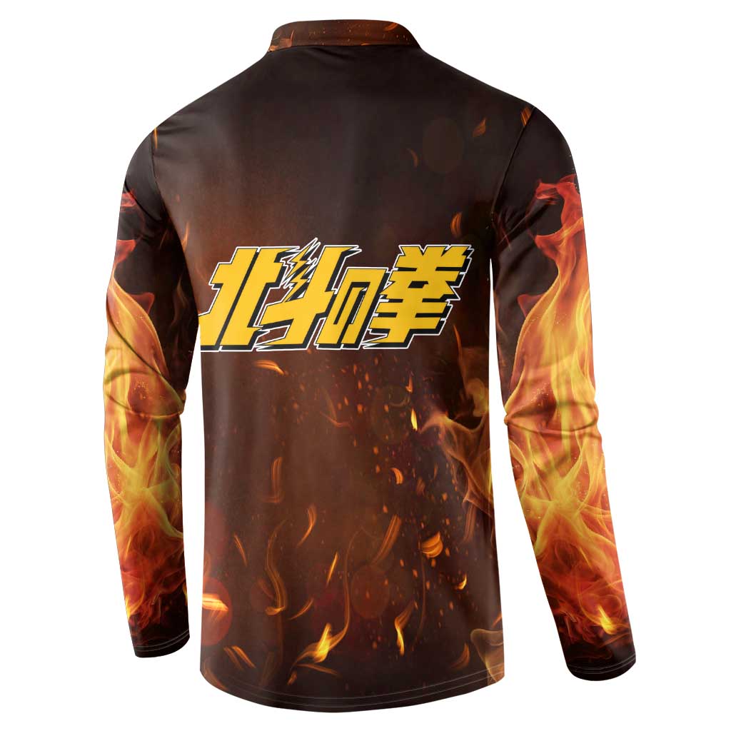 Akira - Fist Of The North Star Button Sweatshirt Anime Style