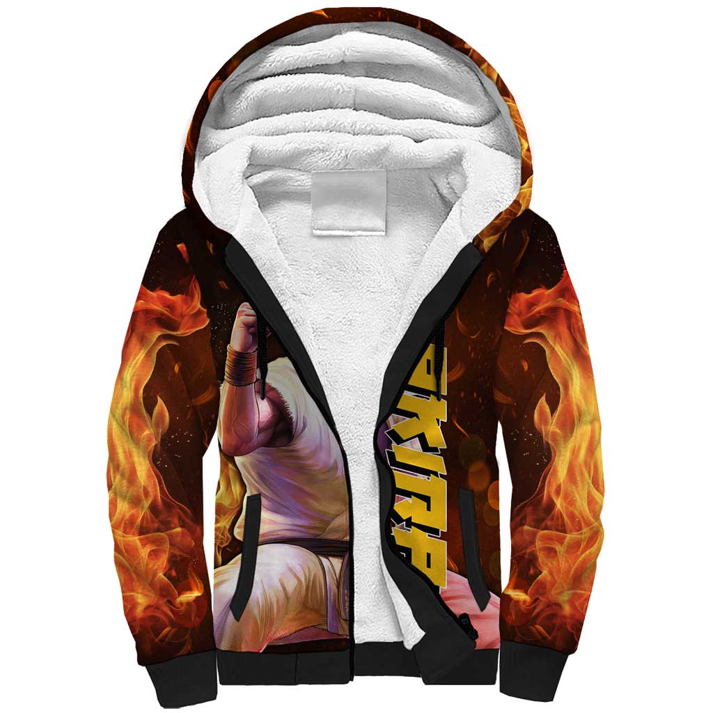 Akira - Fist Of The North Star Sherpa Hoodie Anime Style