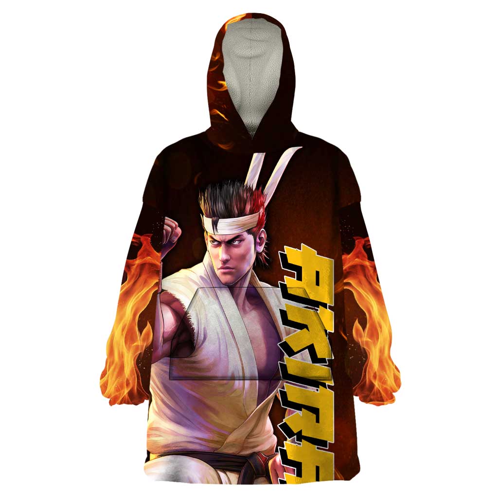 Akira - Fist Of The North Star Wearable Blanket Hoodie Anime Style