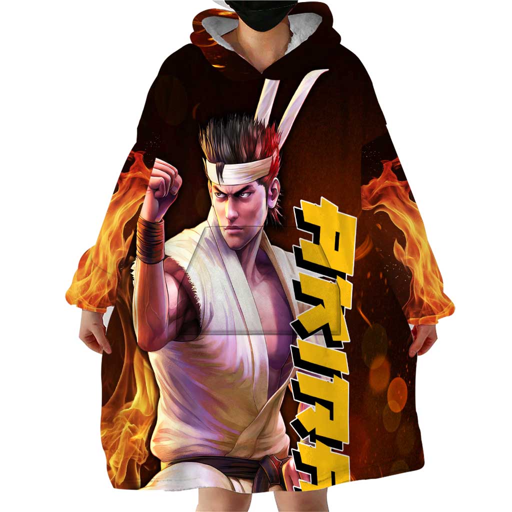 Akira - Fist Of The North Star Wearable Blanket Hoodie Anime Style