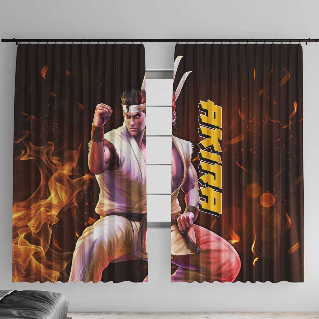 Akira - Fist Of The North Star Window Curtain Anime Style