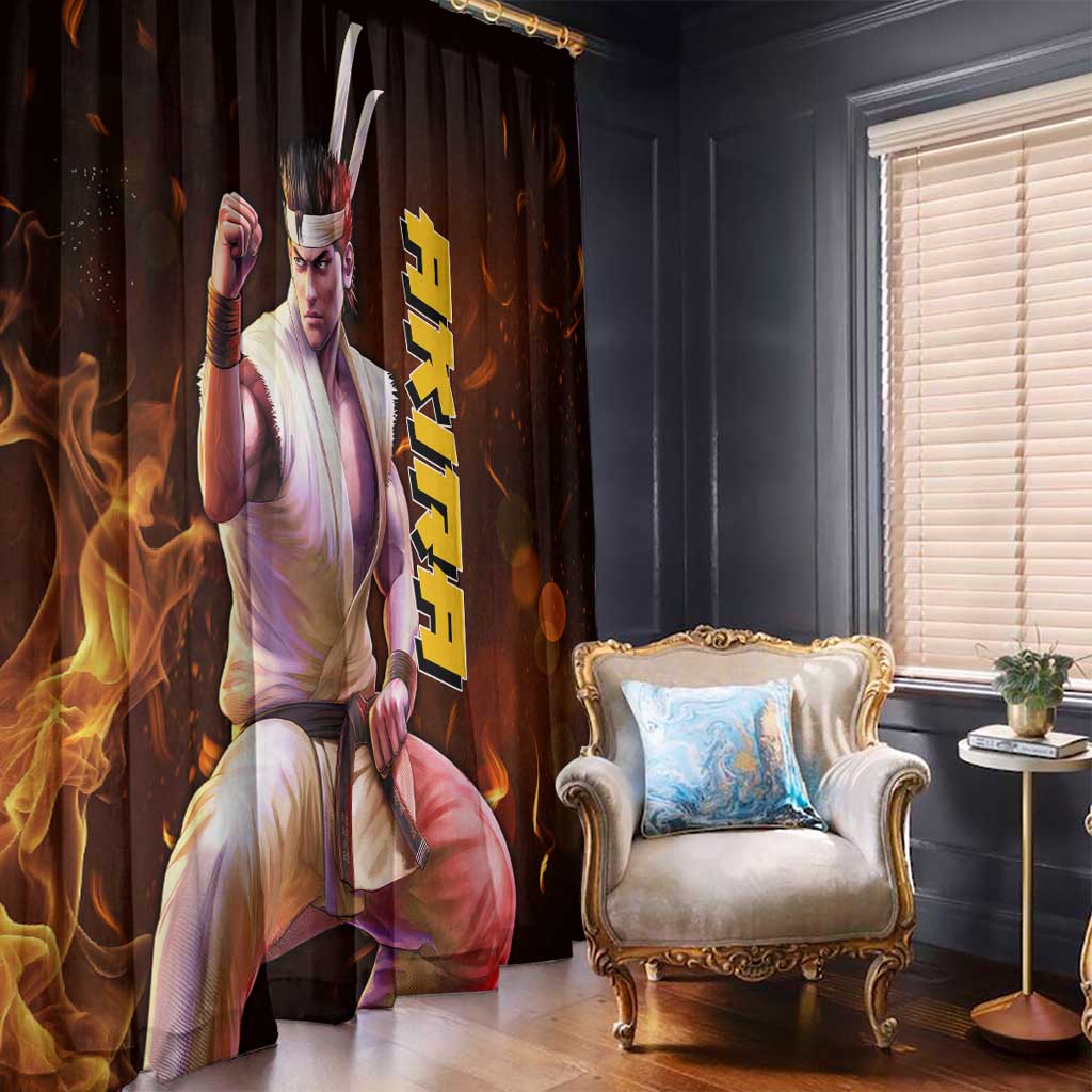 Akira - Fist Of The North Star Window Curtain Anime Style