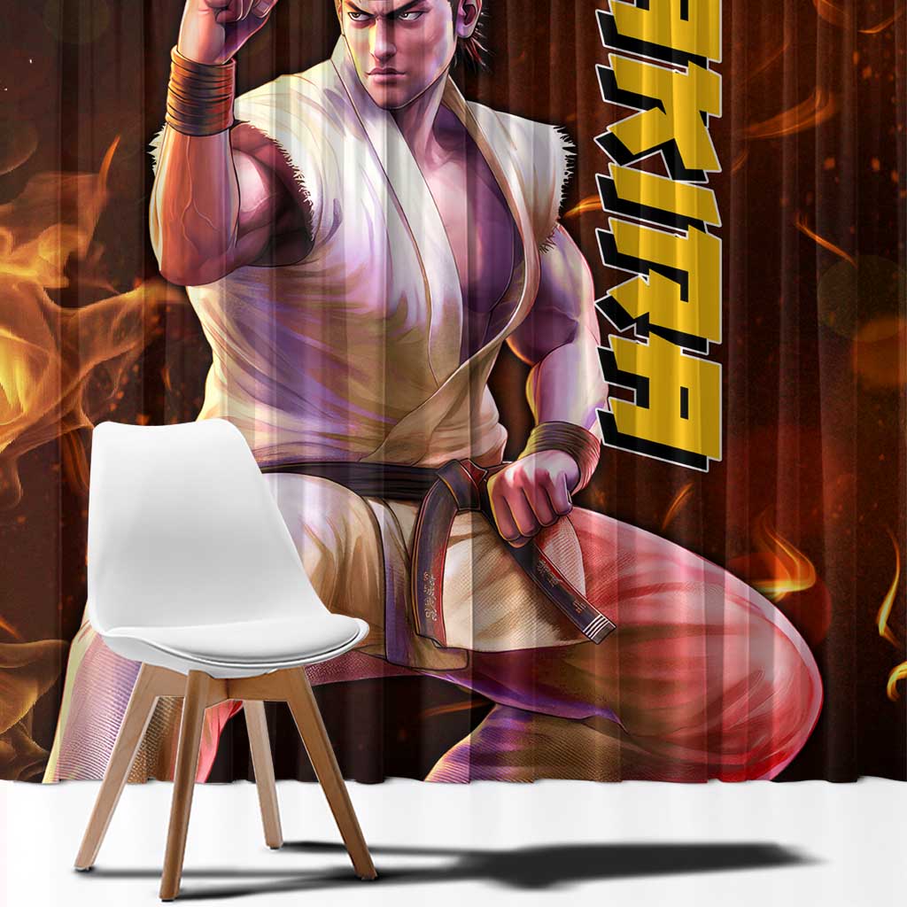 Akira - Fist Of The North Star Window Curtain Anime Style