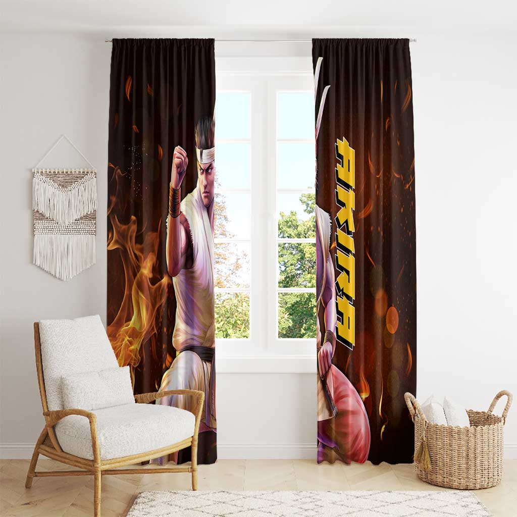 Akira - Fist Of The North Star Window Curtain Anime Style