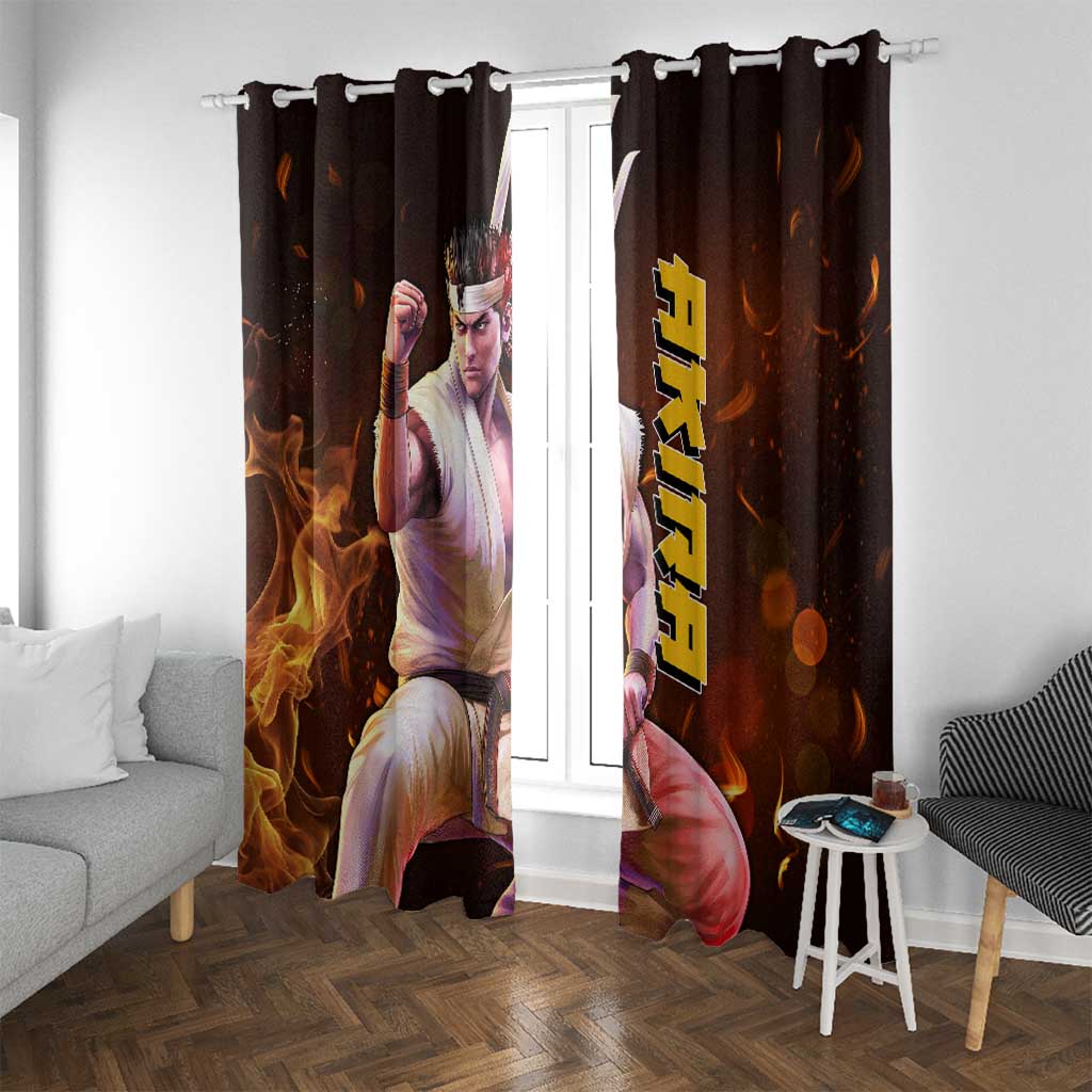 Akira - Fist Of The North Star Window Curtain Anime Style