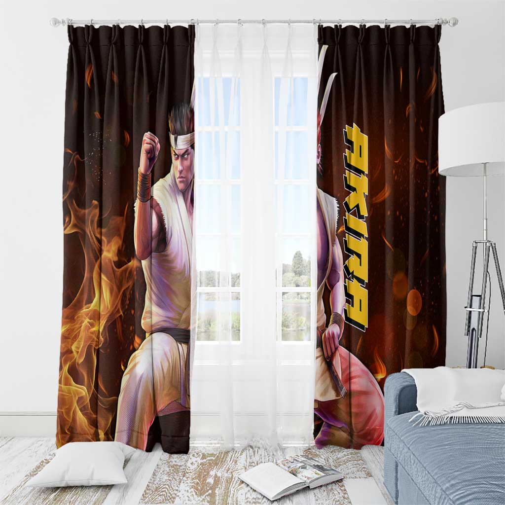 Akira - Fist Of The North Star Window Curtain Anime Style