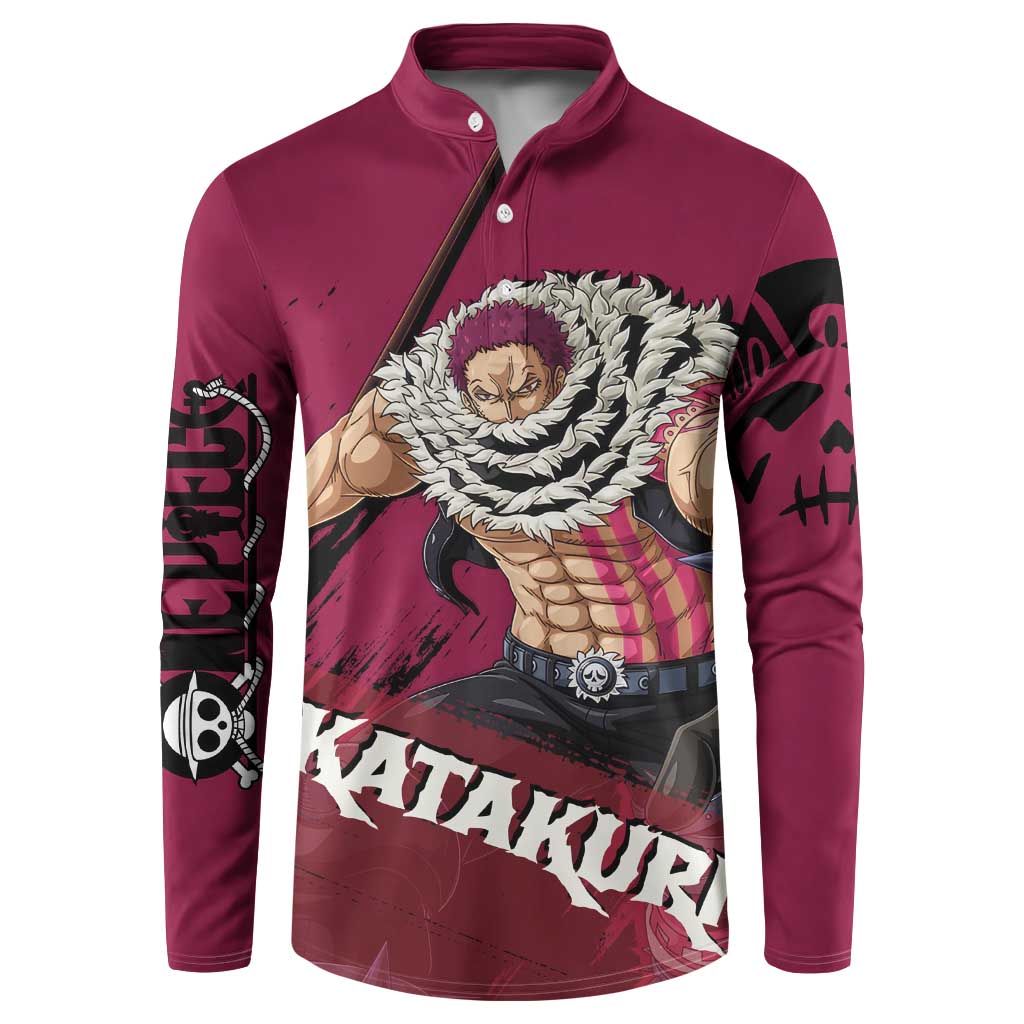 Charlotte Katakuri - One Piece Button Sweatshirt Anime Style