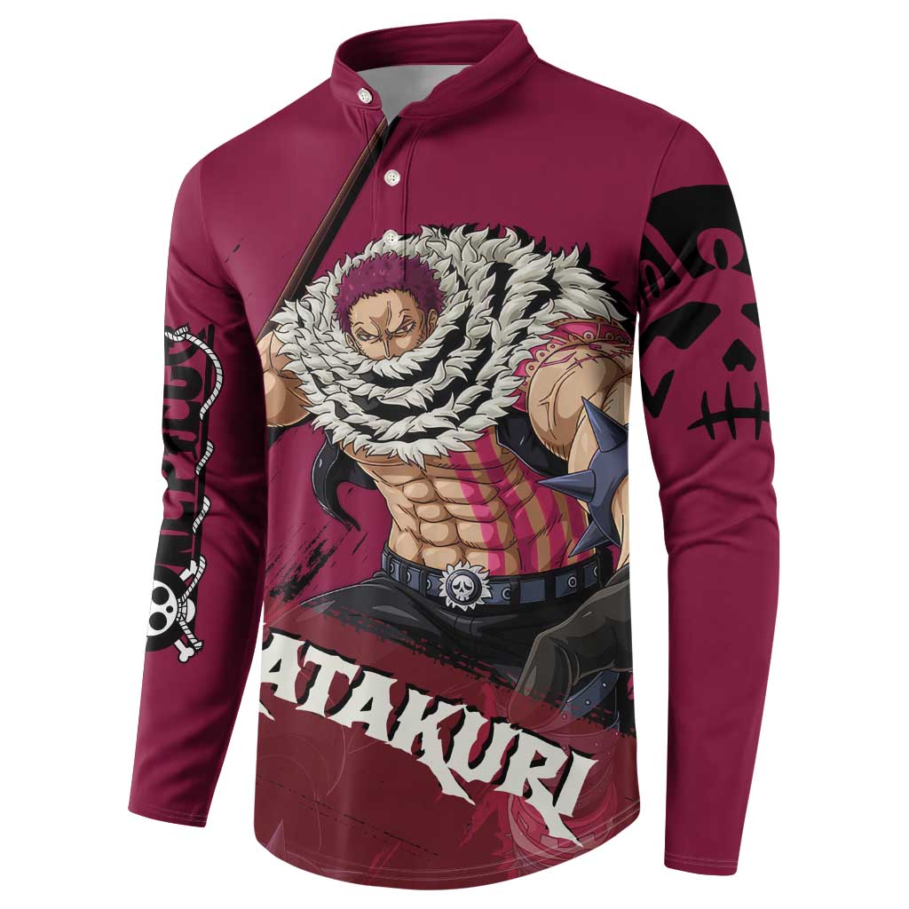 Charlotte Katakuri - One Piece Button Sweatshirt Anime Style