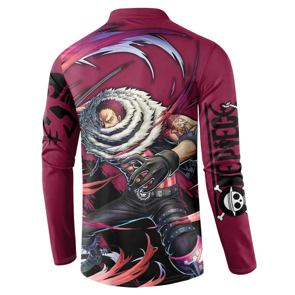 Charlotte Katakuri - One Piece Button Sweatshirt Anime Style