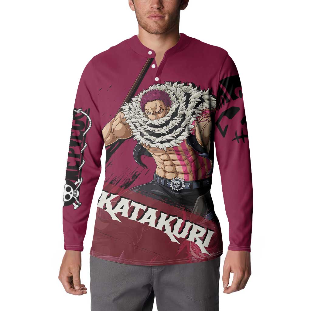 Charlotte Katakuri - One Piece Button Sweatshirt Anime Style