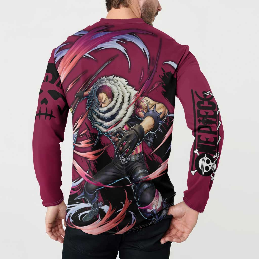 Charlotte Katakuri - One Piece Button Sweatshirt Anime Style