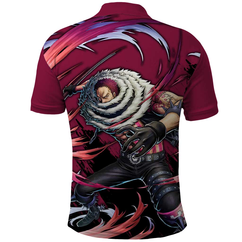Charlotte Katakuri - One Piece Polo Shirt Anime Style
