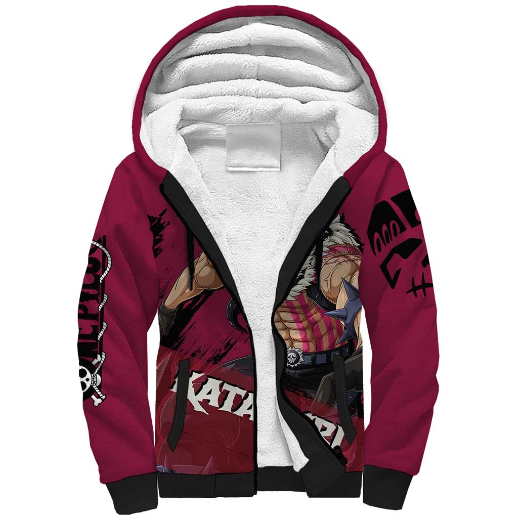 Charlotte Katakuri - One Piece Sherpa Hoodie Anime Style