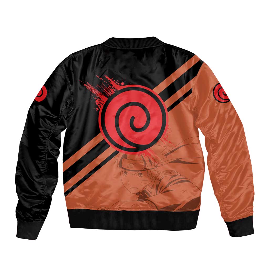 Uzumaki - Naruto Bomber Jacket Anime Style