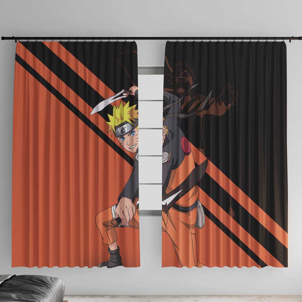 Uzumaki - Naruto Window Curtain Anime Style