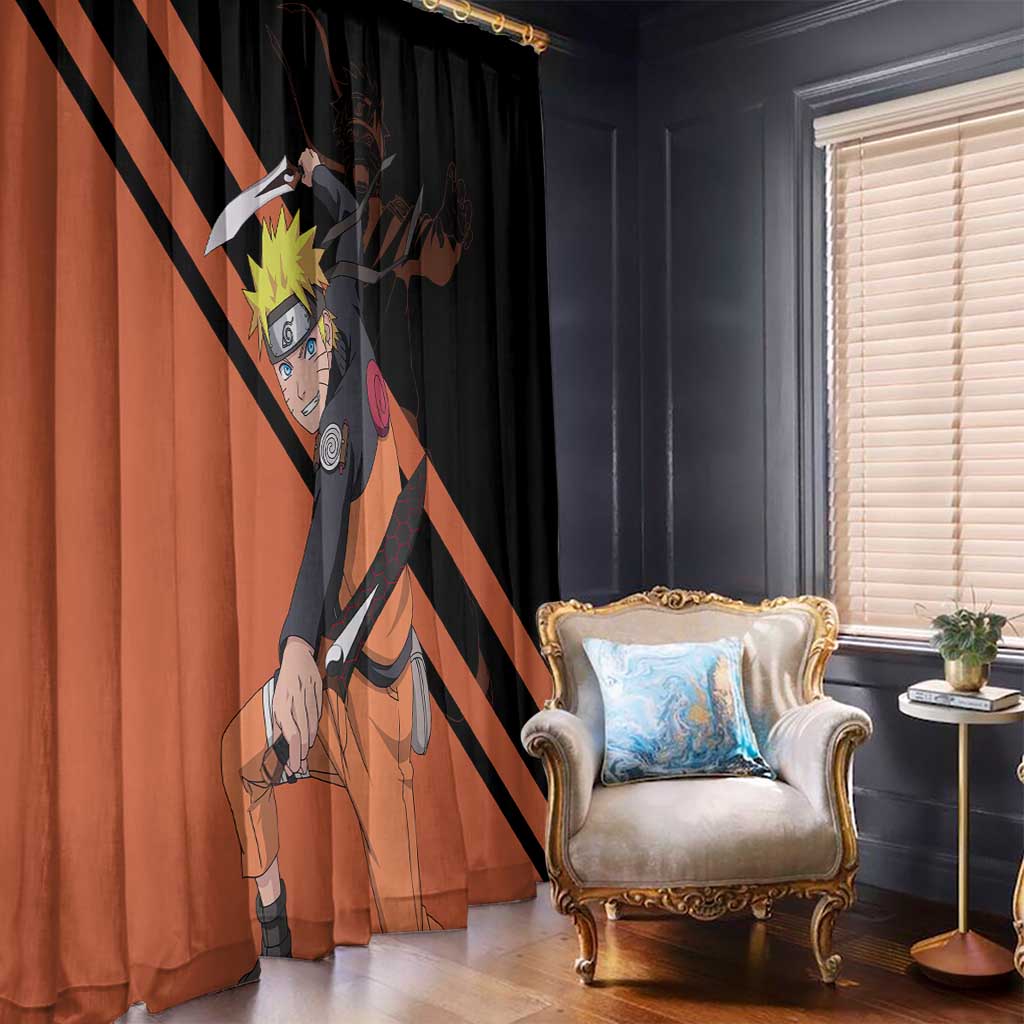 Uzumaki - Naruto Window Curtain Anime Style