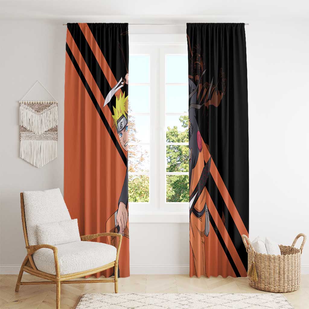 Uzumaki - Naruto Window Curtain Anime Style