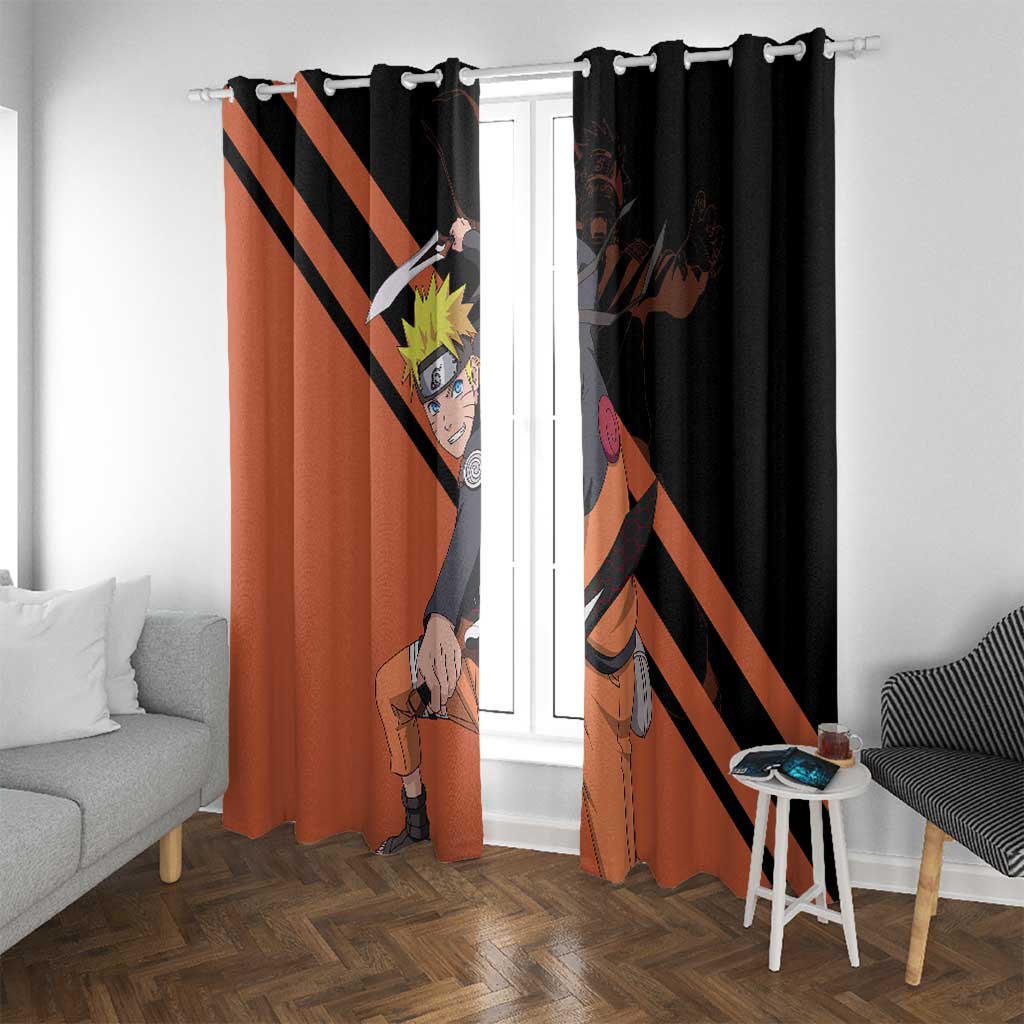 Uzumaki - Naruto Window Curtain Anime Style