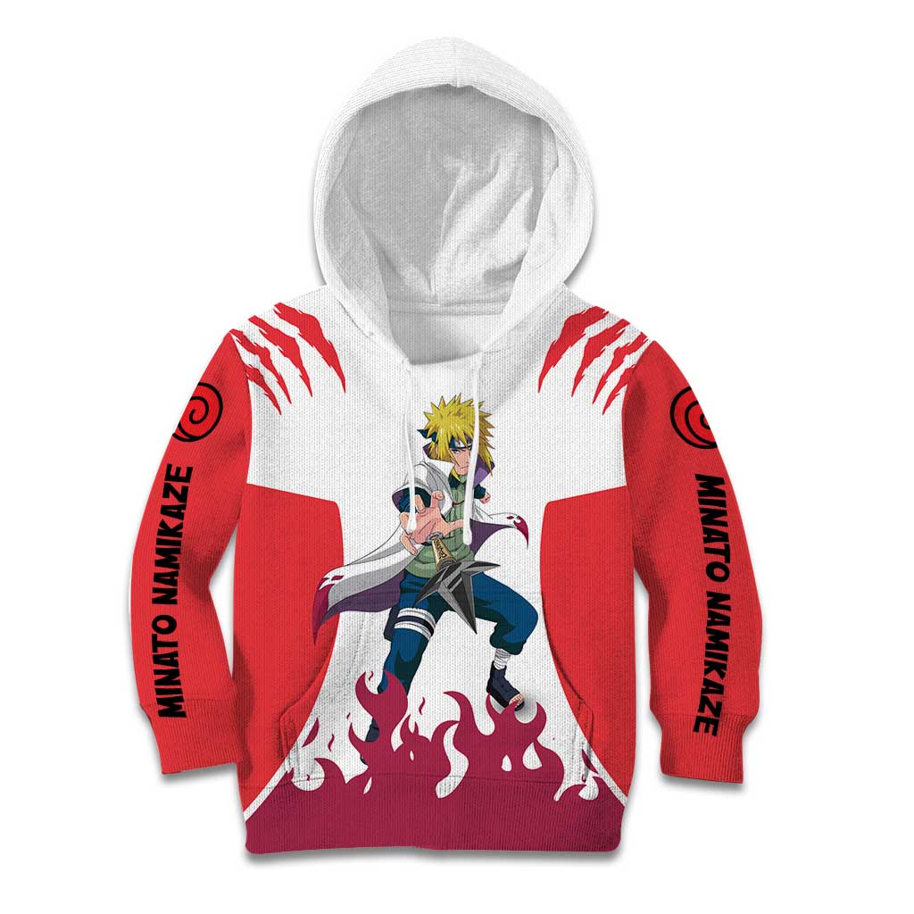 Minato Namikaze - Naruto Kid Hoodie Anime Style