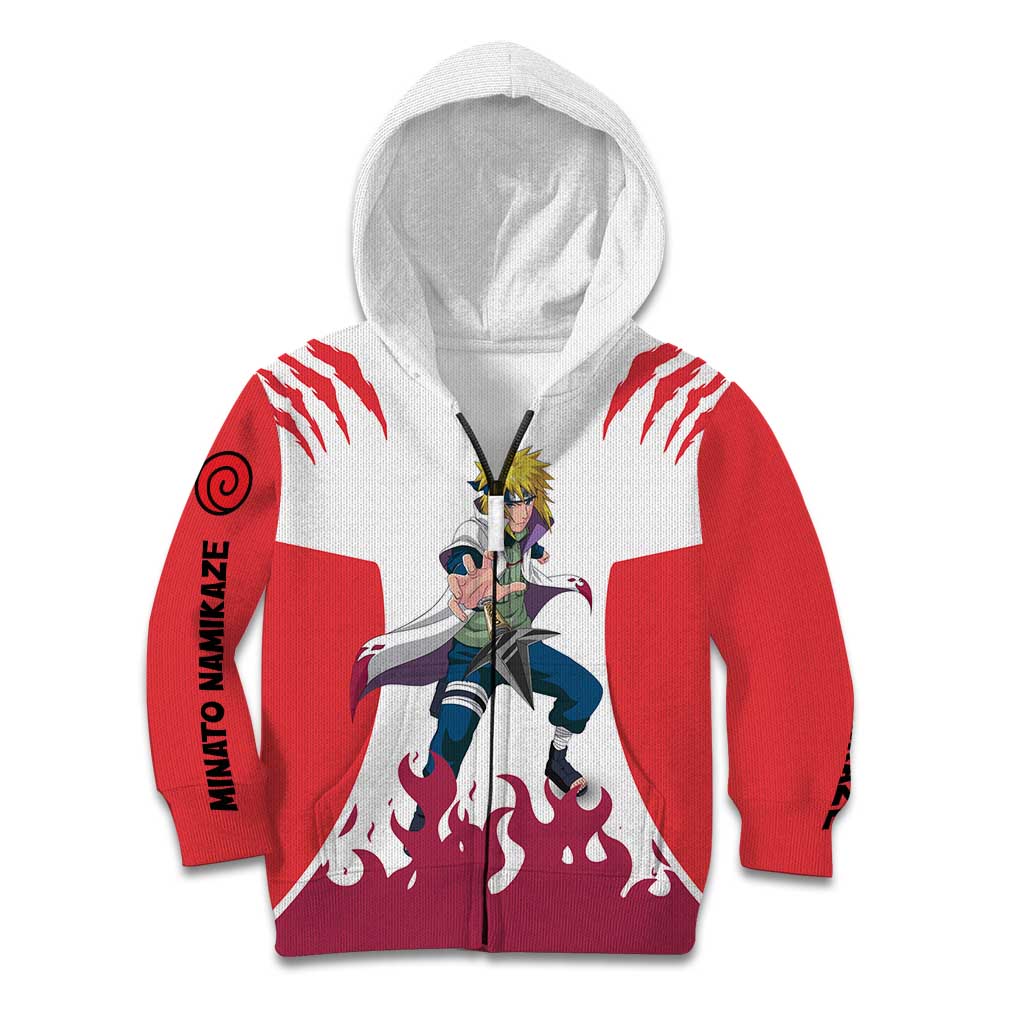 Minato Namikaze - Naruto Kid Hoodie Anime Style