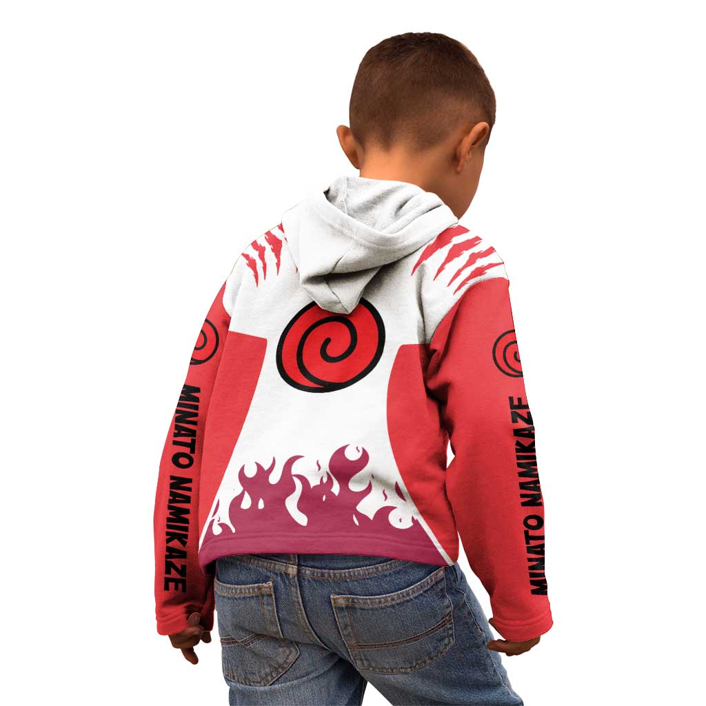 Minato Namikaze - Naruto Kid Hoodie Anime Style
