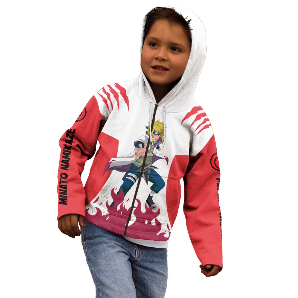 Minato Namikaze - Naruto Kid Hoodie Anime Style