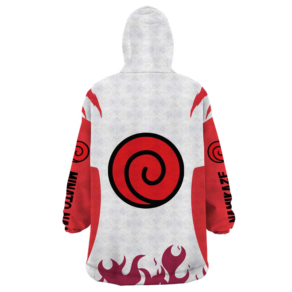 Minato Namikaze - Naruto Wearable Blanket Hoodie Anime Style