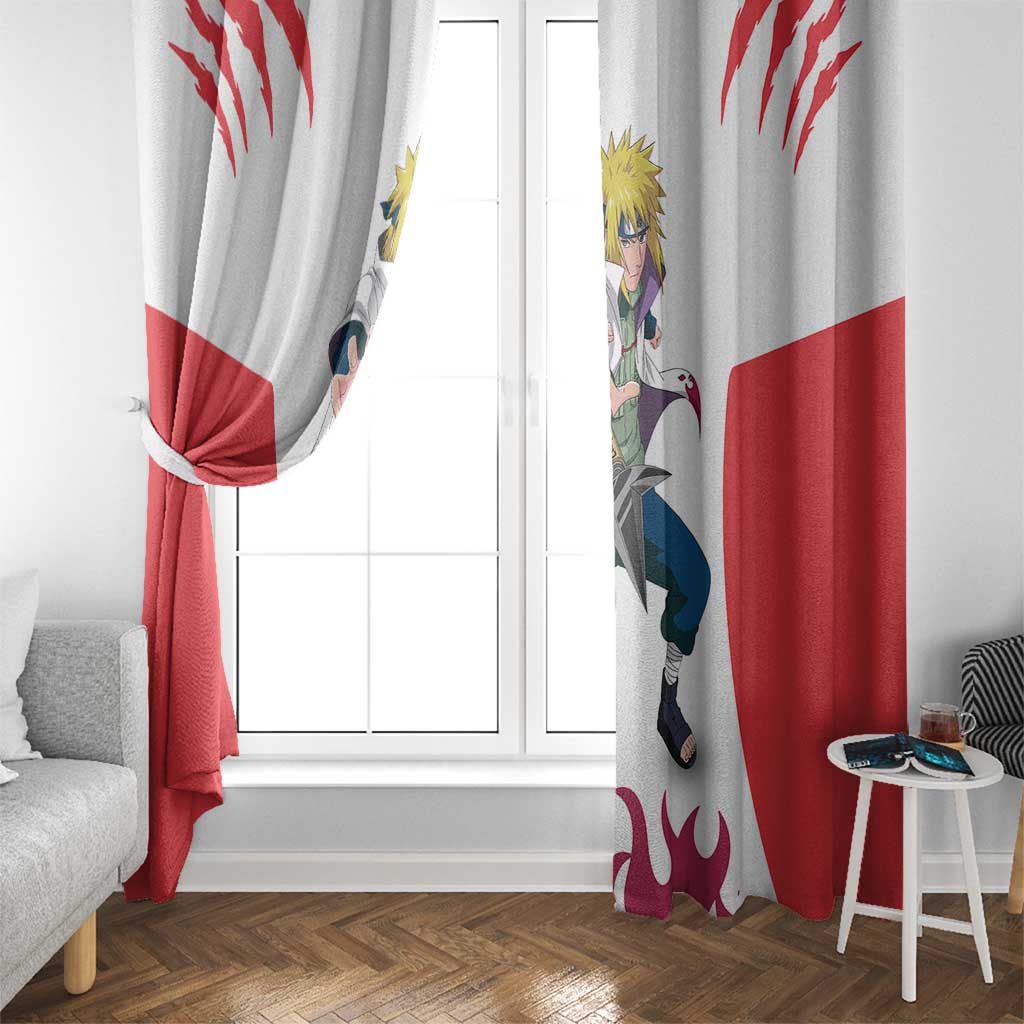Minato Namikaze - Naruto Window Curtain Anime Style