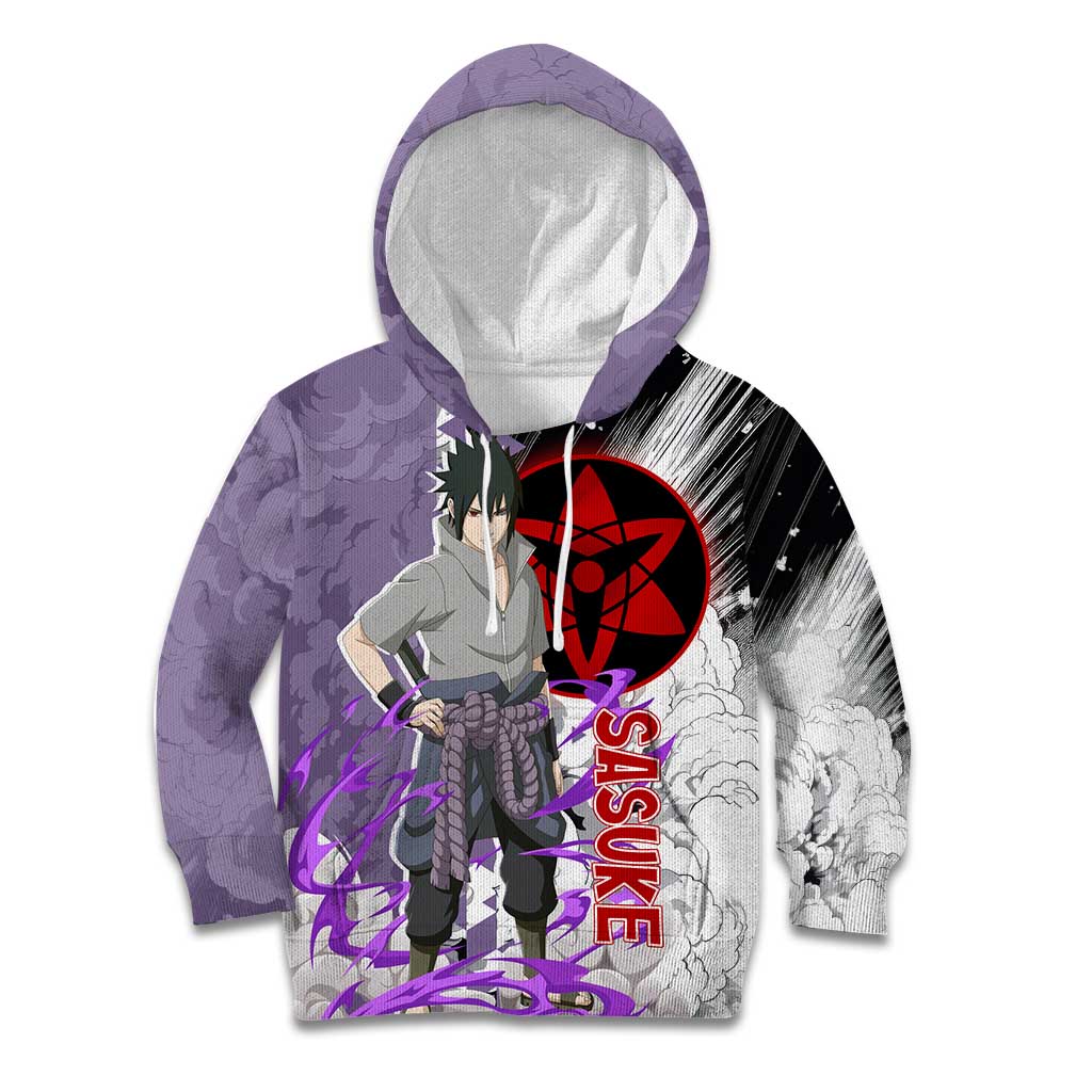 Uchiha Sasuke - Naruto Kid Hoodie Anime Style