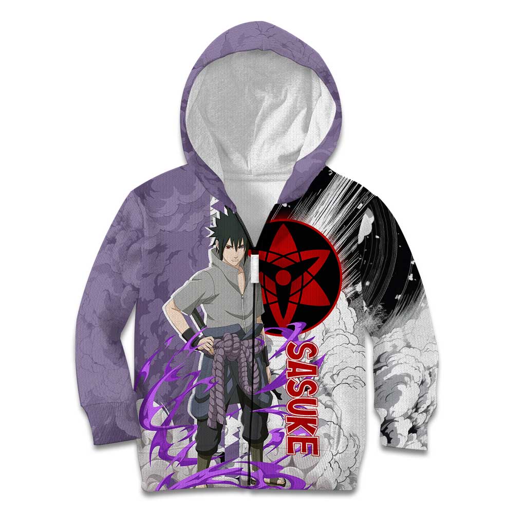 Uchiha Sasuke - Naruto Kid Hoodie Anime Style