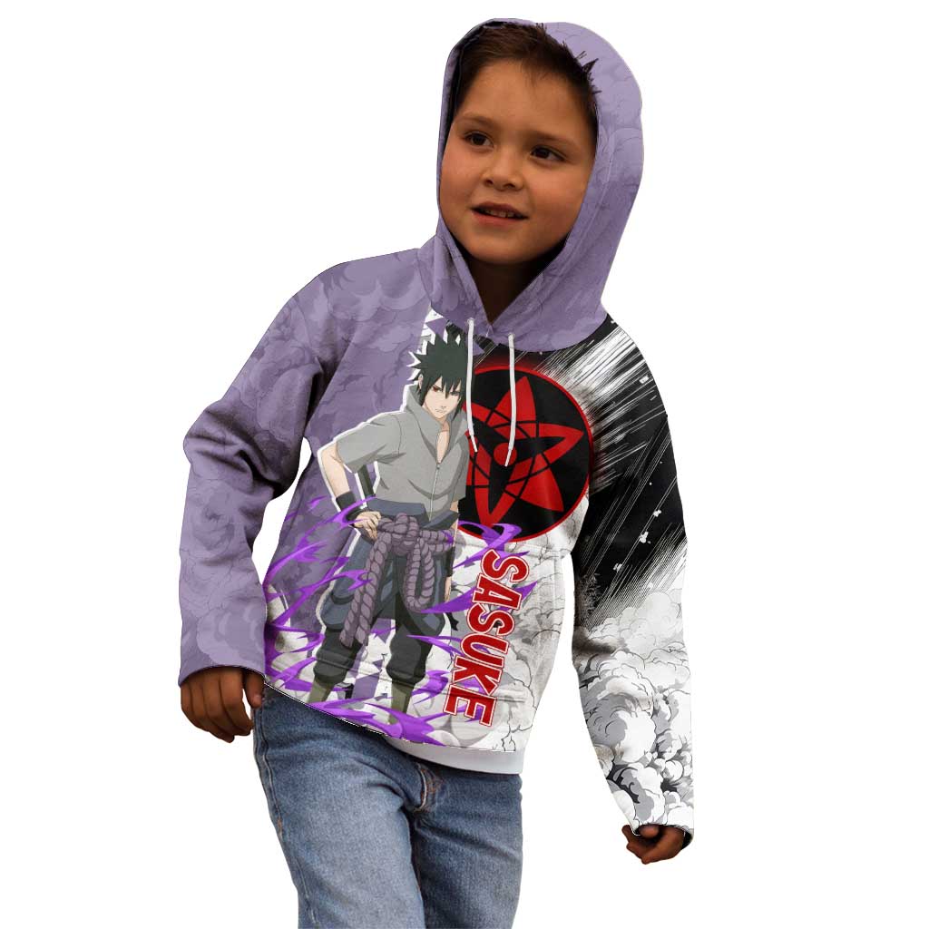 Uchiha Sasuke - Naruto Kid Hoodie Anime Style