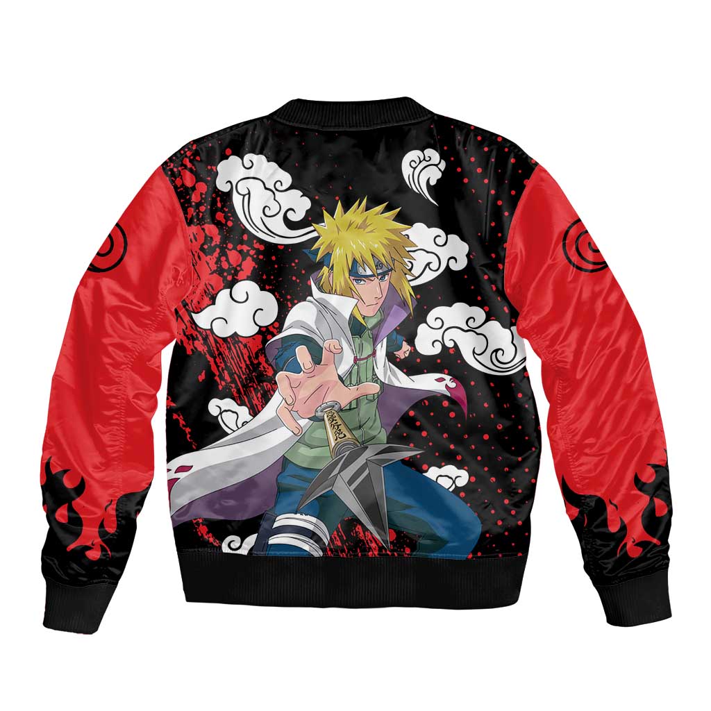 Minato Namikaze - Naruto Bomber Jacket Anime Style