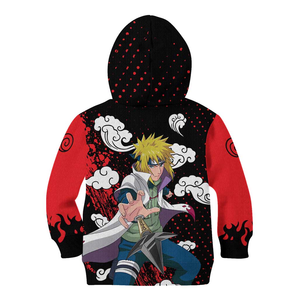 Minato Namikaze - Naruto Kid Hoodie Anime Style